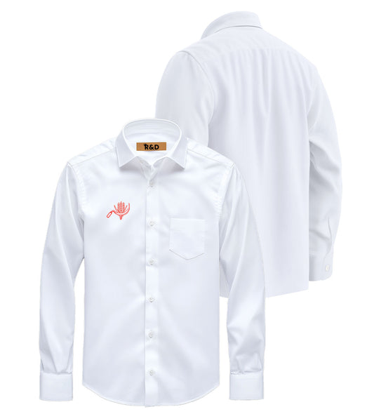 CPI Printed White Shirt – Premium Cotton Shirt for Men
