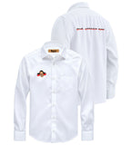 DMK Printed White Shirt – Premium Cotton Shirt for Men