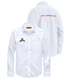 DMK Printed White Shirt – Premium Cotton Shirt for Men