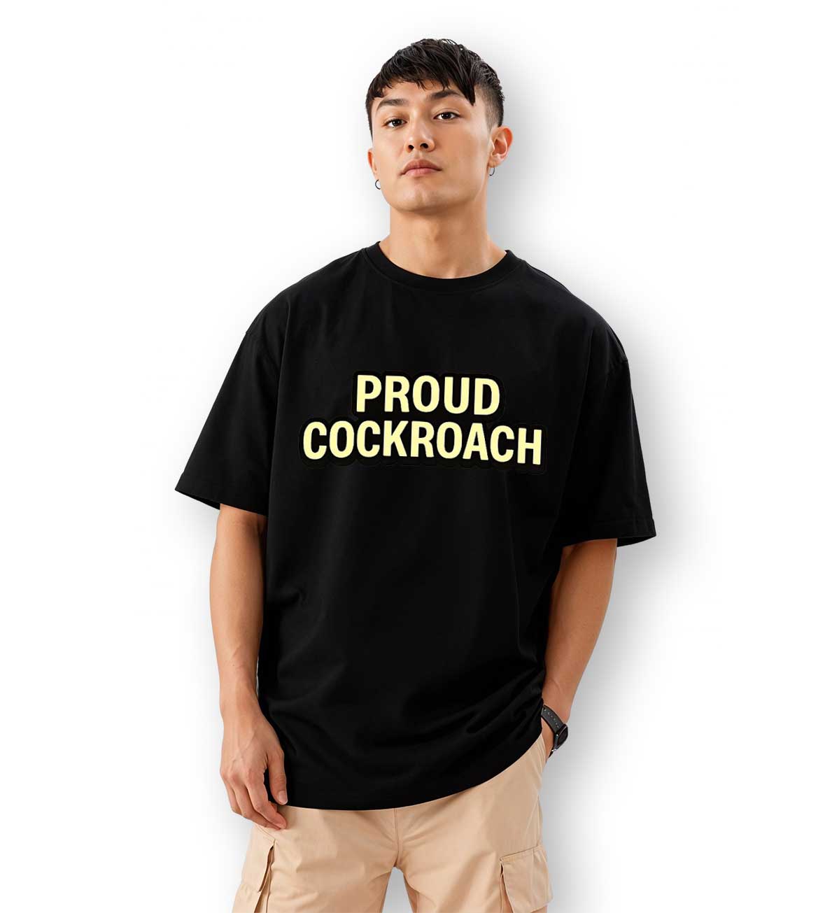CJP Oversized T-Shirt – Premium 240 GSM Cotton Oversized T-Shirt for Men