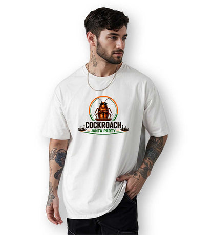 CJP Oversized T-Shirt – Premium 240 GSM Cotton Oversized T-Shirt for Men