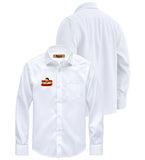 TVK Printed White Shirt – Premium Cotton Shirt for Men