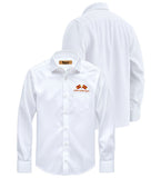 TVK Printed White Shirt – Premium Cotton Shirt for Men