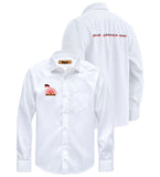 DMK Printed White Shirt – Premium Cotton Shirt for Men
