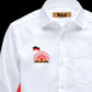 DMK Printed White Shirt – Premium Cotton Shirt for Men