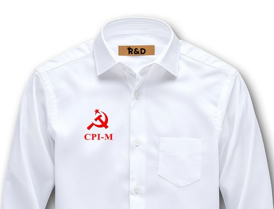 CPI Printed White Shirt – Premium Cotton Shirt for Men